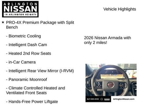 New 2026 Nissan Armada PRO-4X image 8