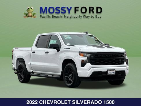 Used 2022 Chevrolet Silverado 1500 Custom w/ Rally Edition AWD/4WD image 2