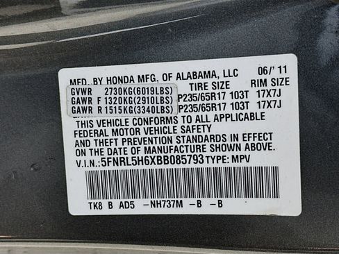 Used 2011 Honda Odyssey EX-L image 49