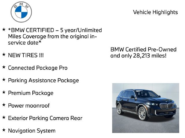 Certified 2024 BMW X5 xDrive40i w/ Premium Package AWD/4WD image 11