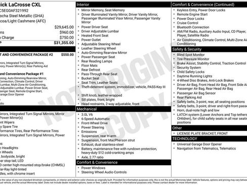 Used 2010 Buick LaCrosse CXL image 11