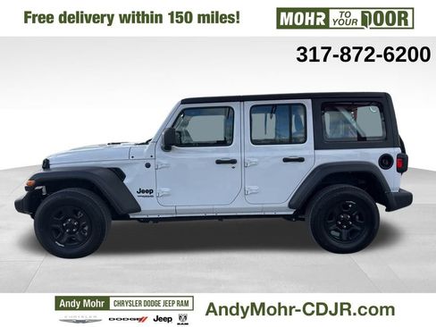 Used 2022 Jeep Wrangler Unlimited Sport image 4