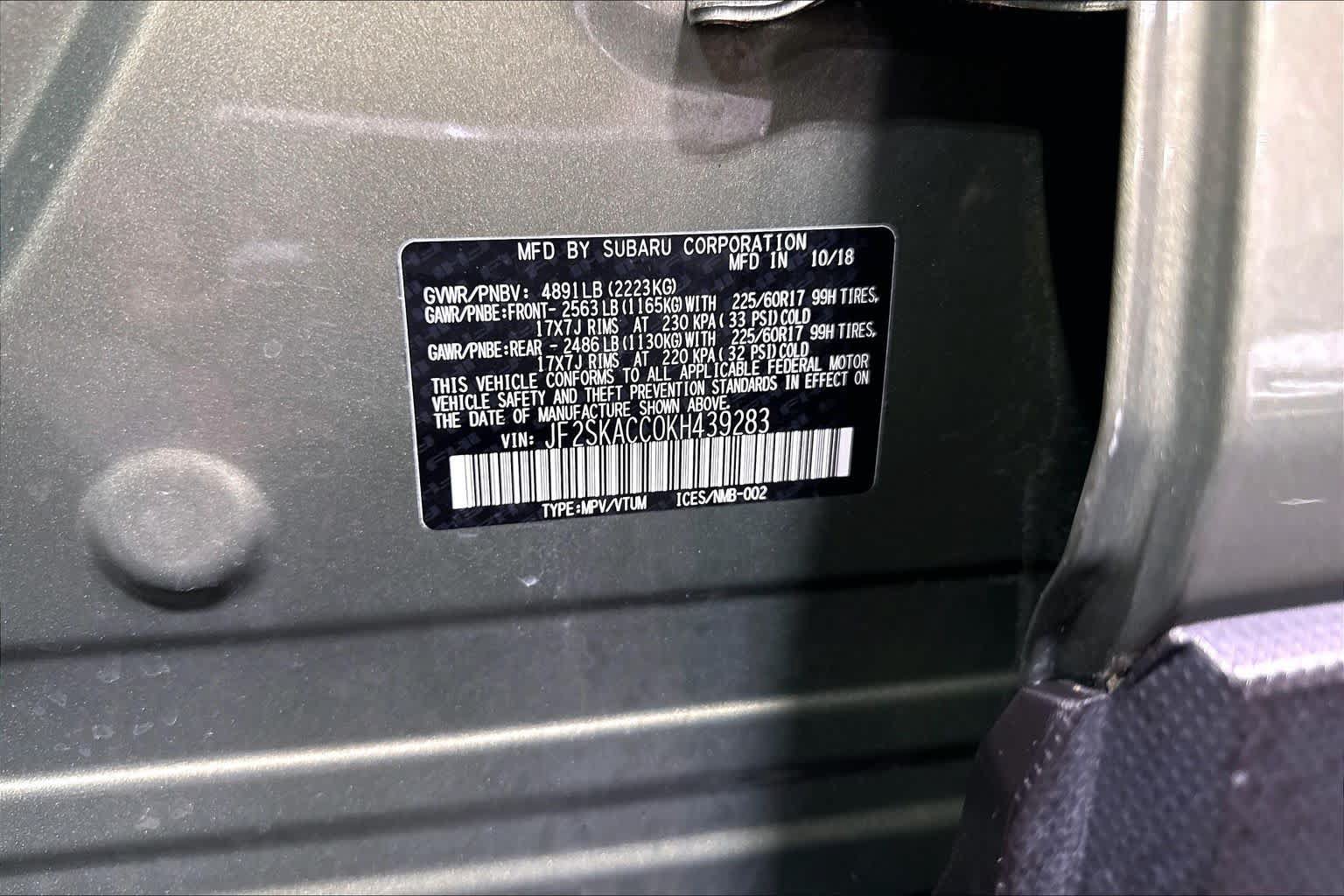 Used 2019 Subaru Forester w/ Alloy Wheel Package AWD/4WD image 36