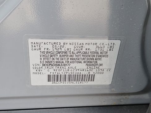 Used 2022 Nissan Kicks SV image 21