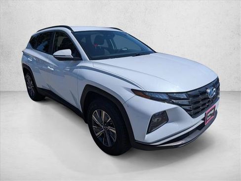 Used 2022 Hyundai Tucson Blue w/ Cargo Package AWD/4WD image 3
