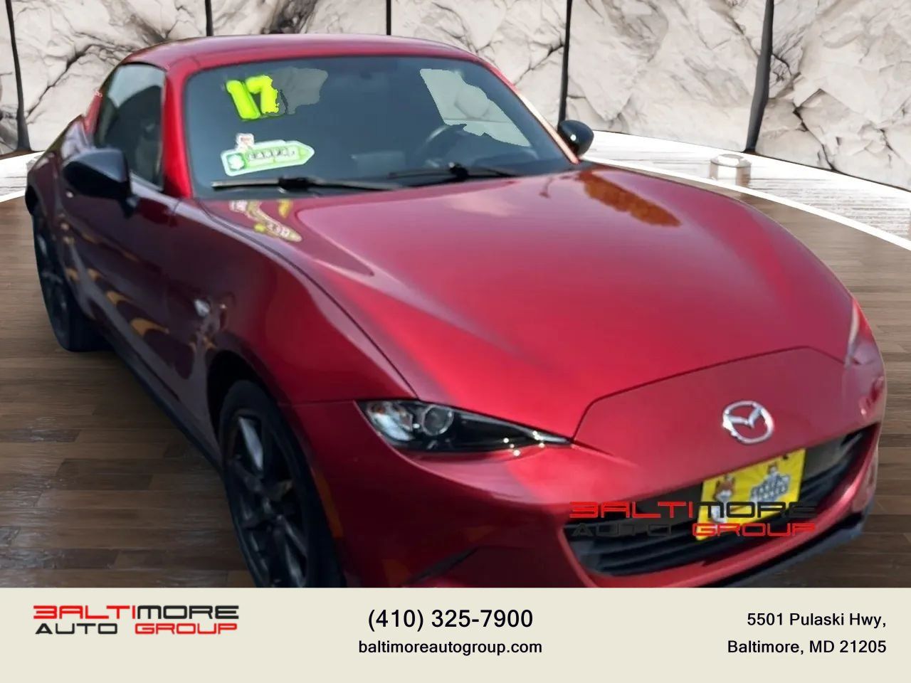 Used 2017 MAZDA MX-5 Miata RF Club RWD image 3