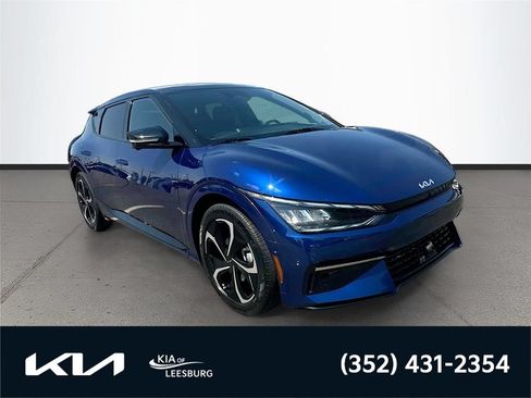 Certified 2023 Kia EV6 GT-Line w/ GT-Line White Seat Package AWD/4WD image 1