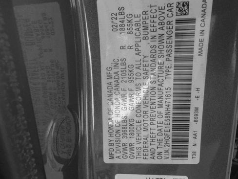 Used 2022 Honda Civic Si image 47