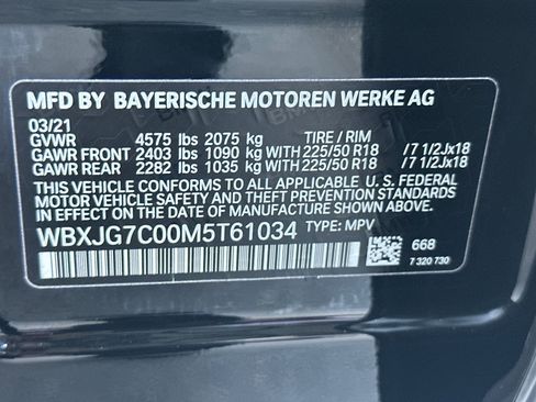 Used 2021 BMW X1 sDrive28i w/ Convenience Package FWD image 28