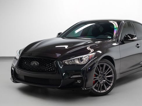 Used 2024 INFINITI Q50 Red Sport 400 w/ Black Opal Edition AWD/4WD image 7