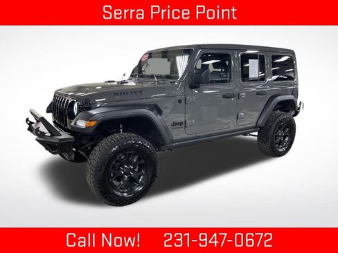 Certified 2021 Jeep Wrangler Unlimited Sport image 1