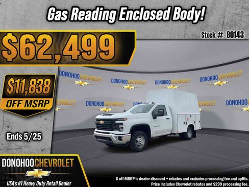 New 2025 Chevrolet Silverado 3500 W/T w/ WT Convenience Package RWD image 1