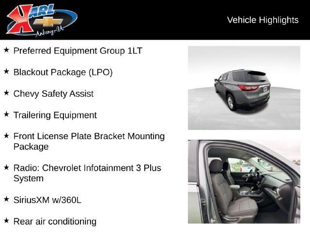Certified 2021 Chevrolet Traverse LT AWD/4WD image 2