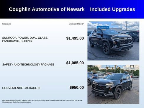 Used 2025 Chevrolet Equinox RS w/ Safety and Technology Package AWD/4WD image 3
