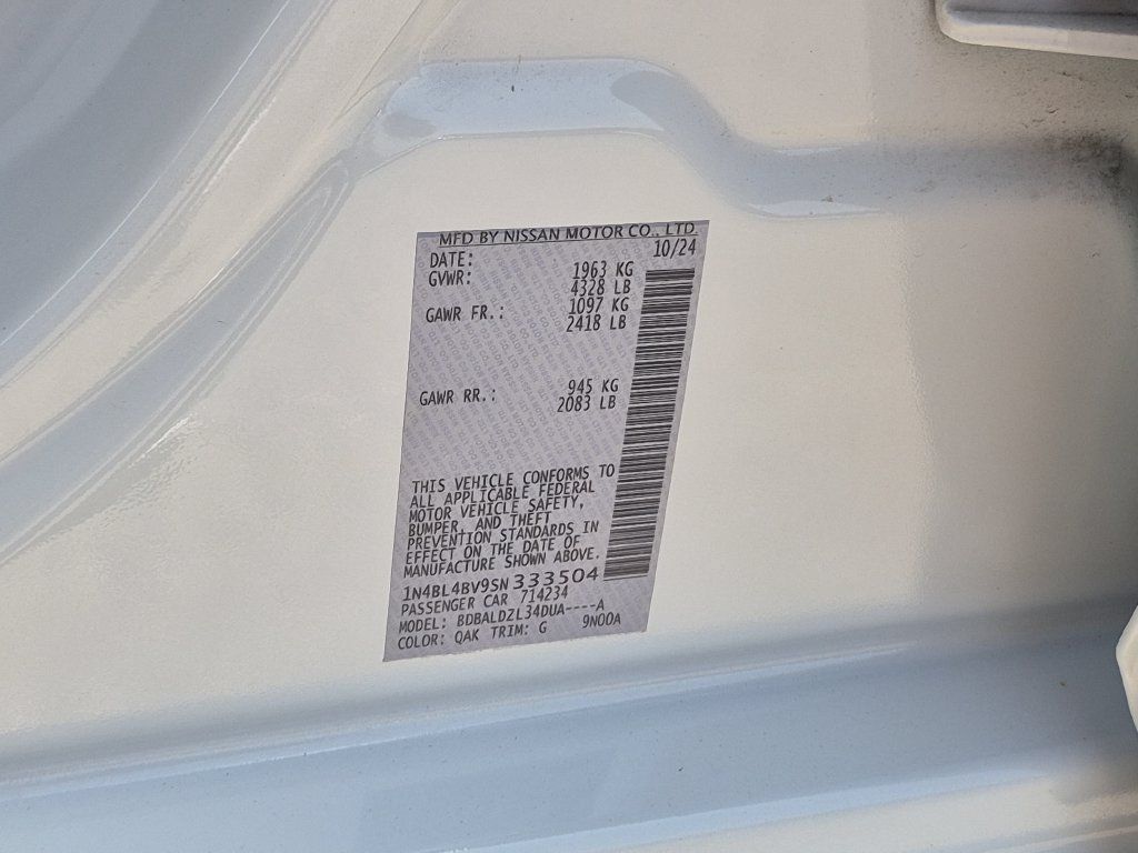 Certified 2025 Nissan Altima 2.5 S FWD image 34