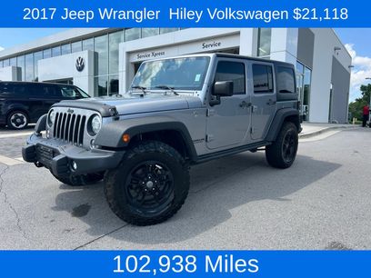 Used 2017 Jeep Wrangler Unlimited Sahara
