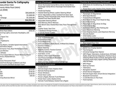 Used 2023 Hyundai Santa Fe Calligraphy FWD image 16