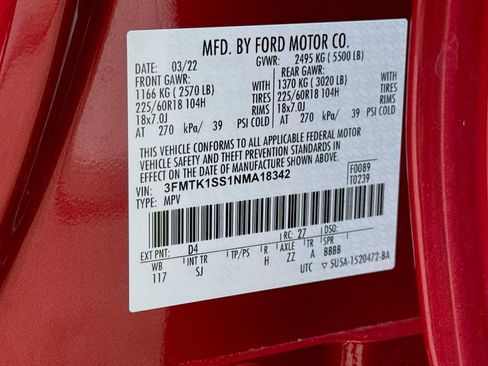 Used 2022 Ford Mustang Mach-E Select AWD/4WD image 40