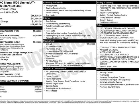 Used 2022 GMC Sierra 1500 AT4 w/ AT4 Premium Package AWD/4WD image 1