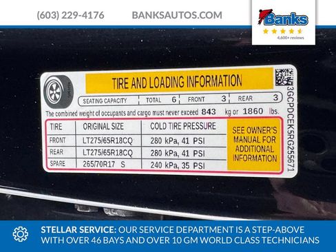 Certified 2024 Chevrolet Silverado 1500 Custom Trail Boss AWD/4WD image 9