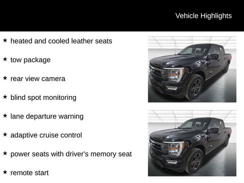 Used 2023 Ford F150 Lariat w/ Equipment Group 502A High AWD/4WD image 11