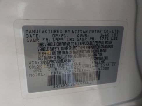 Used 2021 Nissan Kicks SV FWD image 33