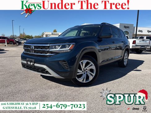 Used 2021 Volkswagen Atlas SE image 1