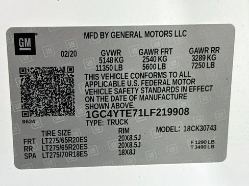 Used 2020 Chevrolet Silverado 3500 LT w/ Convenience Package AWD/4WD image 30