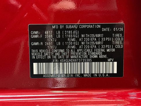 New 2026 Subaru Crosstrek 2.0i Premium AWD/4WD image 34