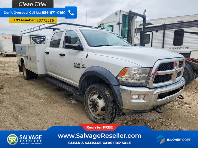 Used 2018 RAM 5500 Tradesman w/ Max Tow Package RWD image 5