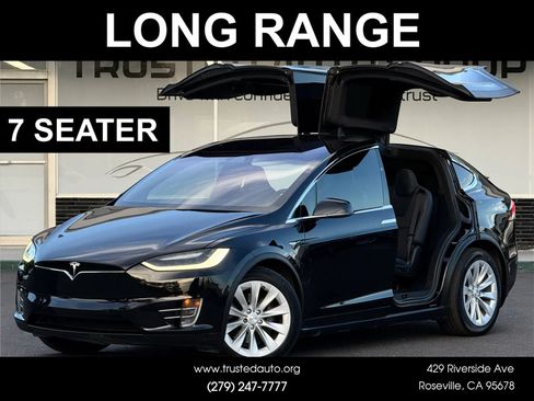 Used 2018 Tesla Model X 100D AWD/4WD image 1