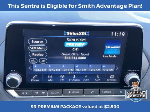 Certified 2025 Nissan Sentra SR w/ SR Premium Package image 13