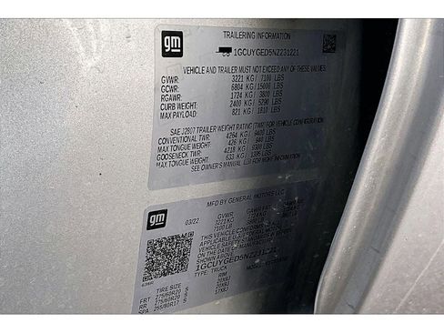 Used 2022 Chevrolet Silverado 1500 LTZ w/ Safety Package II image 36