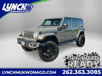 Used 2021 Jeep Wrangler Unlimited Sahara w/ Uconnect 4C Nav & Sound Group image 1