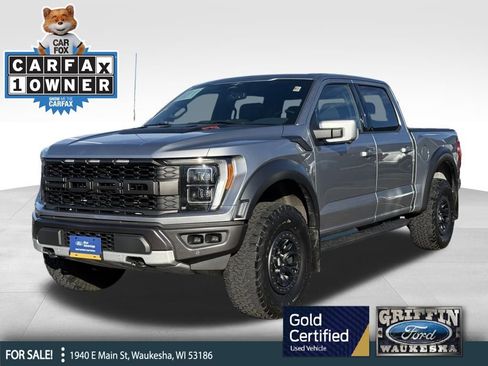 Certified 2023 Ford F150 Raptor w/ Blue Interior Package image 1