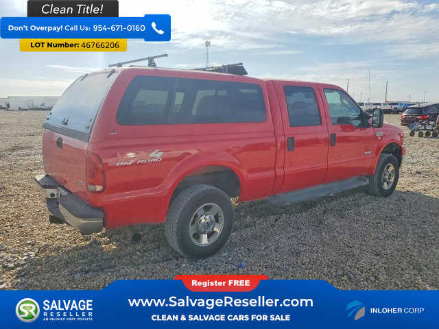 Used 2006 Ford F250 4x4 Crew Cab Super Duty image 4