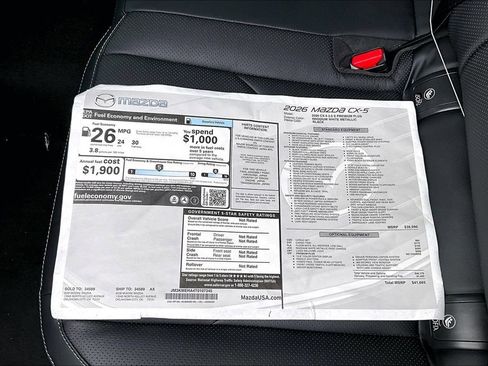 New 2026 MAZDA CX-5 2.5 S w/ Premium Plus Package AWD/4WD image 14