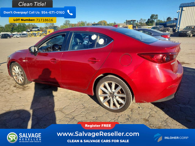 Used 2017 MAZDA MAZDA3 Touring w/ Popular Equipment Package FWD image 3