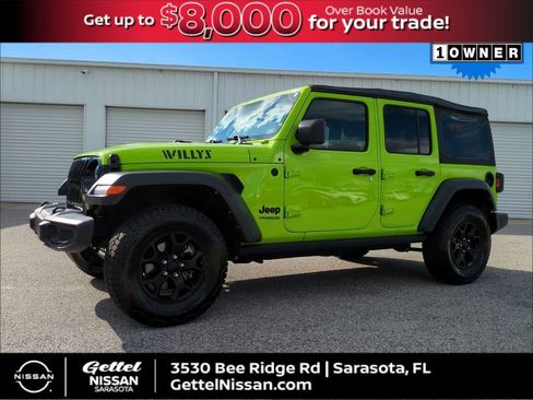 Used 2021 Jeep Wrangler Unlimited Sport image 1