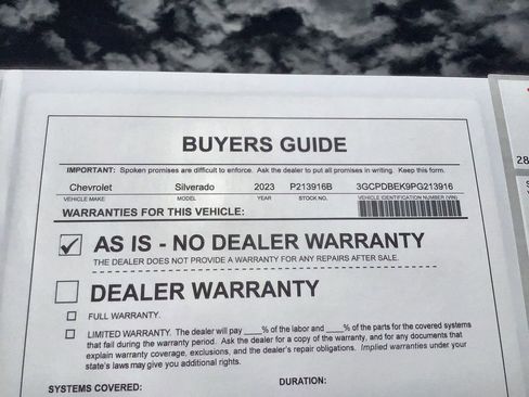 Used 2023 Chevrolet Silverado 1500 Custom image 35