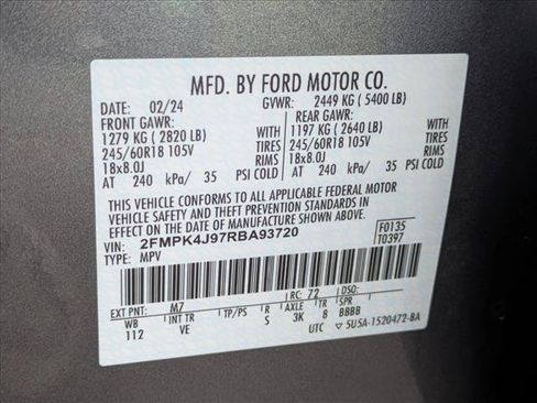Used 2024 Ford Edge SEL AWD/4WD image 24