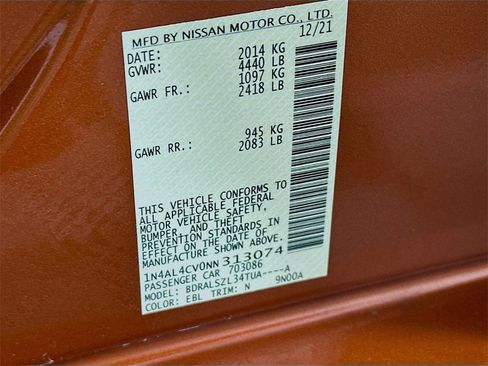 Used 2022 Nissan Altima 2.0 SR image 31