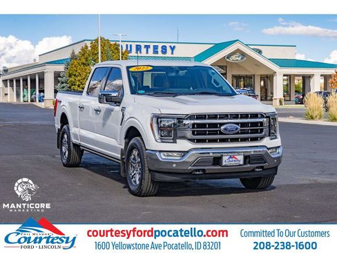 Used 2022 Ford F150 Lariat w/ Equipment Group 502A High image 1