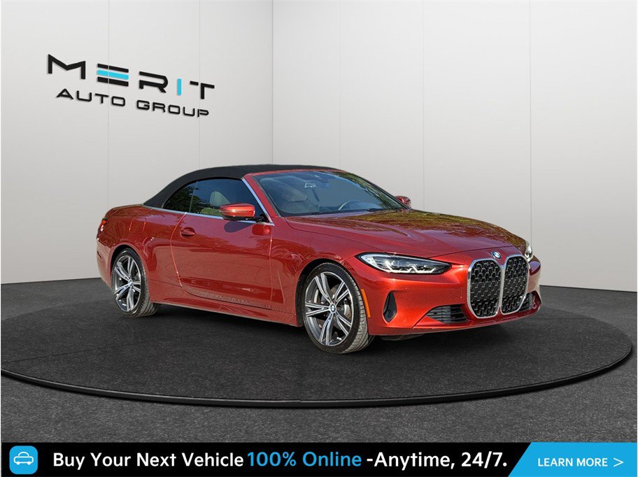 Used 2021 BMW 430i Convertible w/ Convenience Package RWD image 1