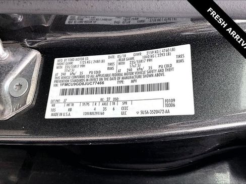 Used 2018 Ford Escape SE image 18