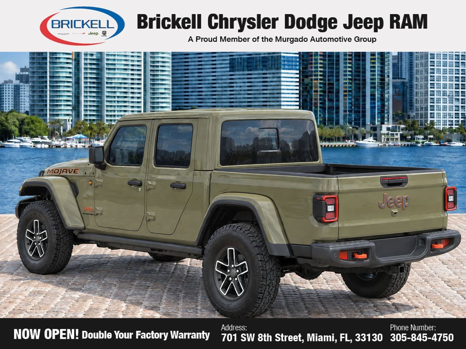 Used 2025 Jeep Gladiator Mojave AWD/4WD image 3