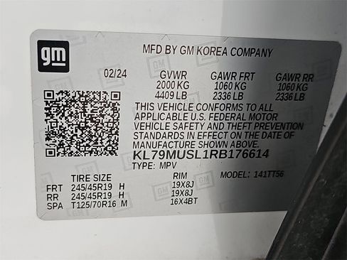 Certified 2024 Chevrolet TrailBlazer RS w/ Driver Confidence Package image 36