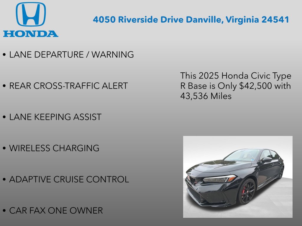 Used 2025 Honda Civic Type R image 12