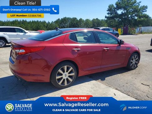 Used 2012 Kia Optima SX w/ Premium Touring Pkg FWD image 4