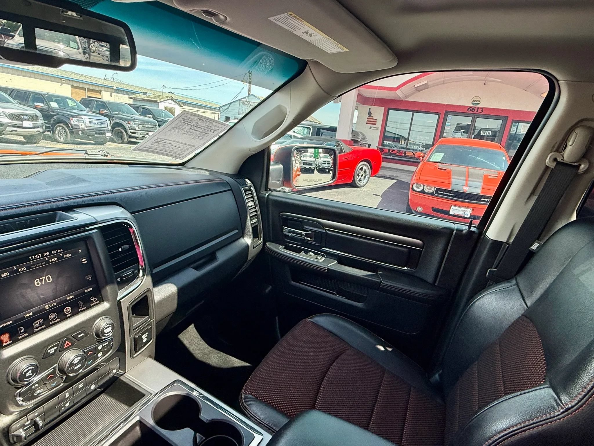 Used 2015 RAM 1500 Sport w/ Ignition Orange Sport Package AWD/4WD image 13